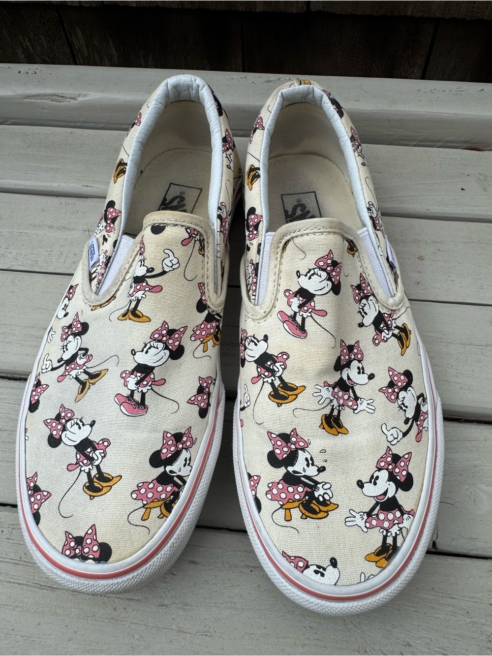 Vans Disney Minnie Mouse Slip-On Shoes Women’s 7.5